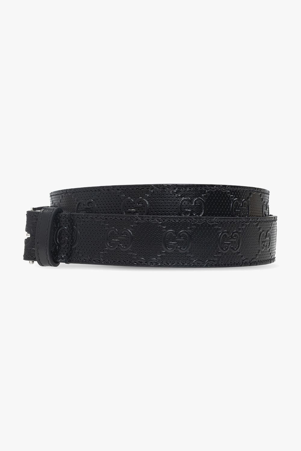 gucci antid Leather belt